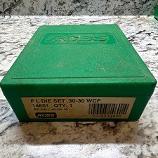 RCBS Full Length Rifle Reloading Dies Set .30-30 WCF Caliber 14601