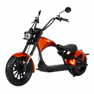 E-Chopper Straßenzulassung 2000W, 60V 30AH 45km/h Citycoco Elektroroller COC EEC