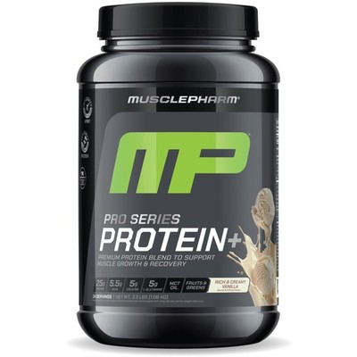 MusclePharm Pro Series Protein+, 26g Whey Protein Powder per Serving | Profes...