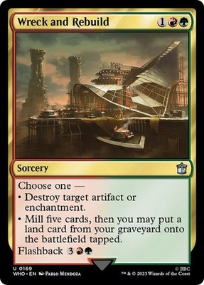 MTG - Wreck and Rebuild - Doctor Who - Magic the Gathering