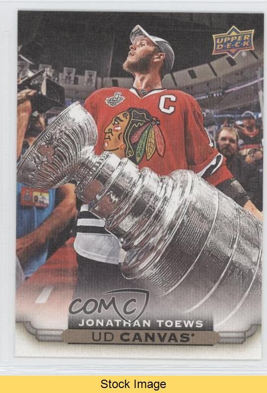 2015-16 Upper Deck UD Canvas Jonathan Toews #C19 READ ar2