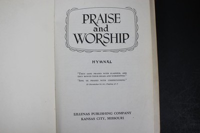 Praise and Worship Hymnal Lillenas Publishing Company Vintage | eBay