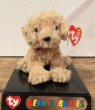 TY Beanie Baby - DOOLEY the Retired 6.5" Retriever Dog (Vintage 2006) NWTs toy  
