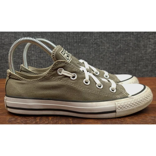 Sneakers Converse All Star donna 6 grigie basse classiche in tela scarpe da ginnastica
