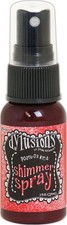 Ranger Postbox Red Dylusions Shimmer Sprays 1oz,Ink  Pads