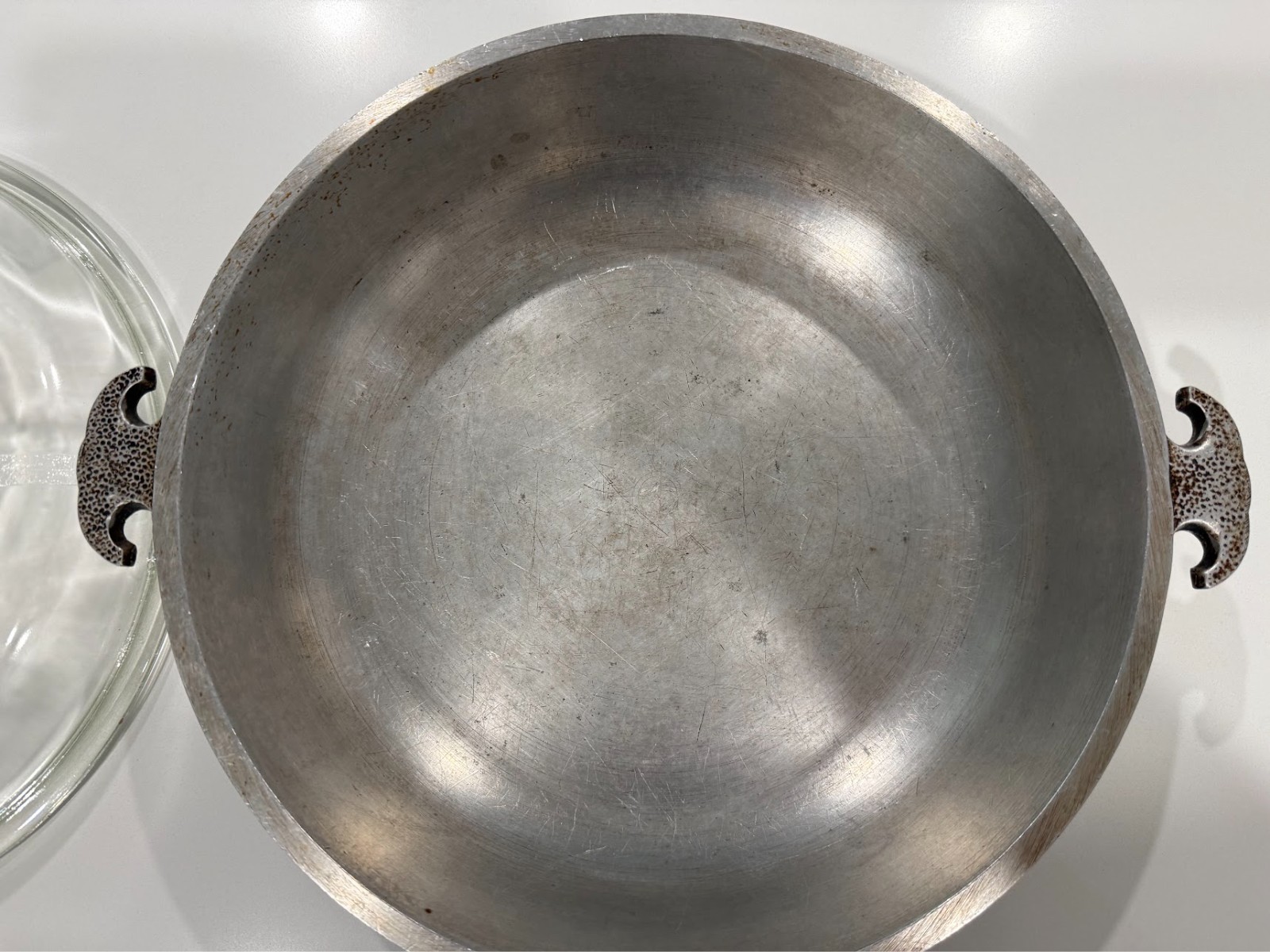 Guardian Service Cookware Vintage Roaster Fryer w/ Original Glass Lid