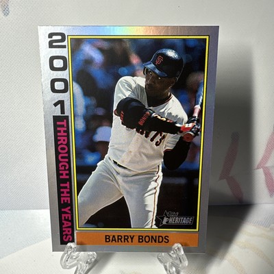 2025 Topps Heritage BARRY BONDS Through the Years HOLOGRAPHIC SP