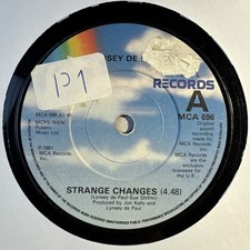 Lynsey De Paul - Strange Changes 7" Vinyl Single EX