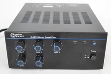 Atlas Sound AA35 3-Input Mixer Amplifier 35W-RMS Tested