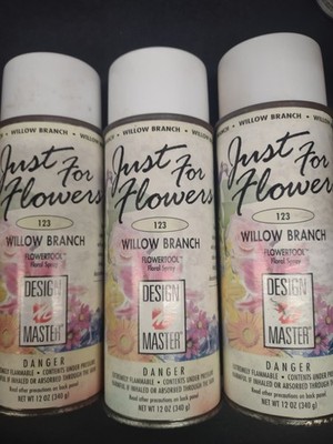 Design Master Just For Flowers, Willow Branch, Flowertool Floral Spray Dye Tint
