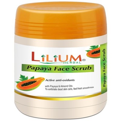 Lilium Papaya Gesichtspeeling Für Aufhellung Haut 500ml