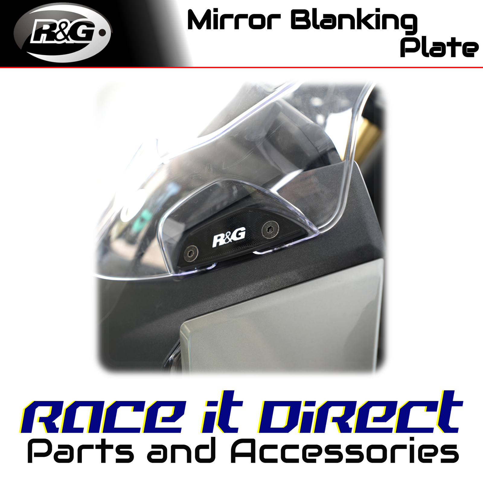 R&G - MBP0042BK - Mirror Blanking Plates