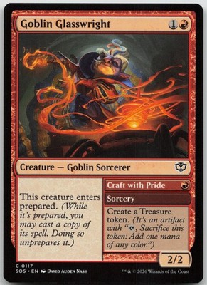 Goblin Glasswright Secrets of Strixhaven 117 NM C