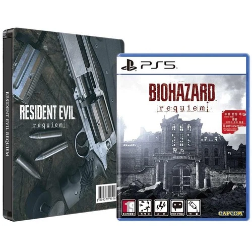 PS5 BIOHAZARD Resident Evil Requiem Steelbook Korean English Chinese Multi