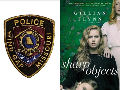 Sharp Objects Wind Gap Missouri Sheriff Patch Screen Used HBO TV Prop COA Rare