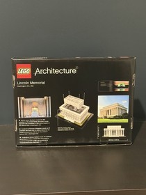 LEGO ARCHITECTURE: Lincoln Memorial 21022 | Complete Set With Box & Instructions
