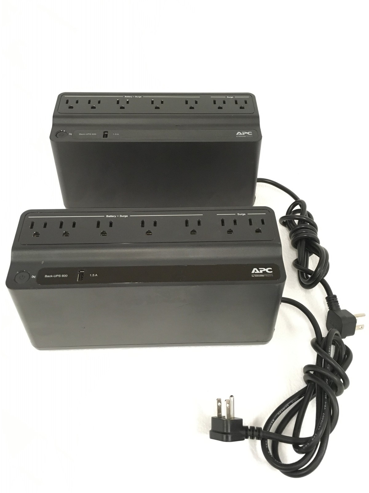 APC Back-Ups 600 - BE600M1 7-Outlet Uninterruptible Power Supply FREE SHIP, QTY