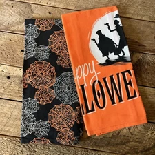 Disney Parks Haunted Mansion Hitchhiking Ghosts Happy Halloween Kitchen Towels