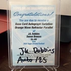 2025 Topps Chrome J.K. Dobbins Orange Wave Refractor (RAW)
