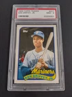 1989 TOPPS TRADED KEN GRIFFEY JR. ROOKIE (RC)  #41T  PSA 9!