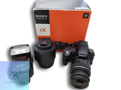 SONY Digitalkamera SLT-A55V - Hochleistungs-DSLR