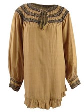 Free People Women's Erin Mini Dress (XL, Neutral Combo) 194374270913