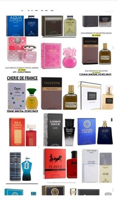 Men /women Perfumes wholesale. 12 Perfumes for $60. Mix matching Brands/Names.