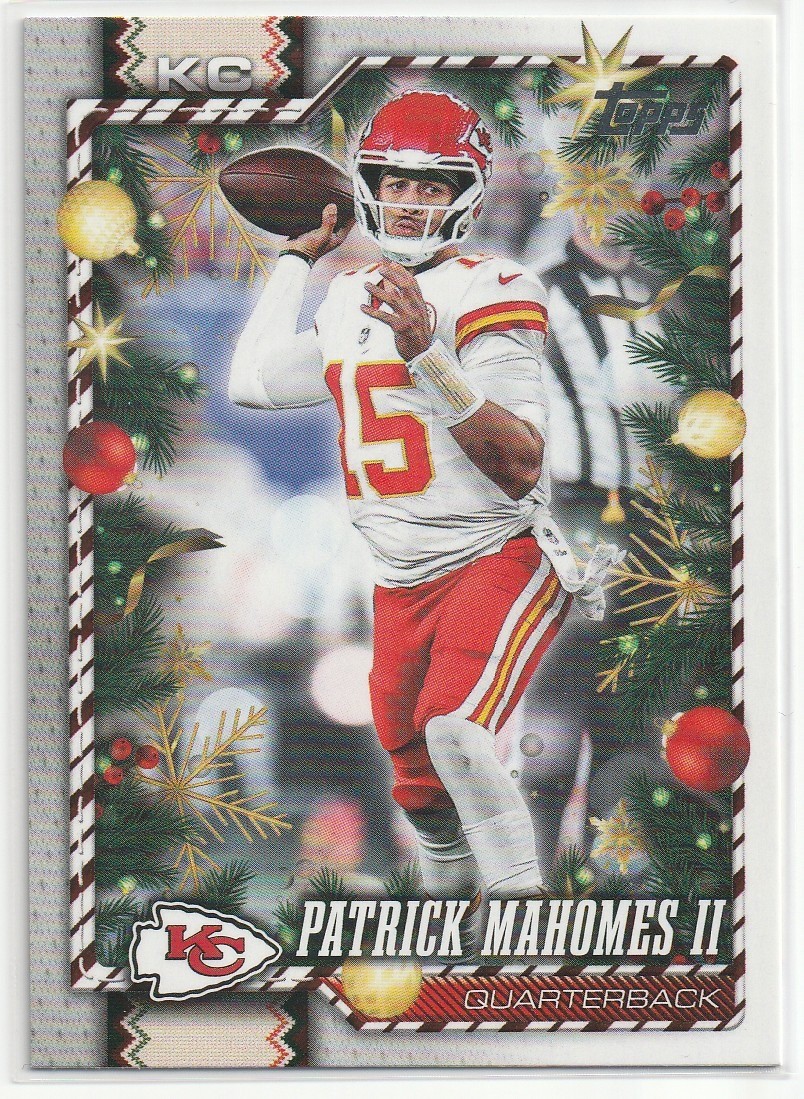 2026 Topps Holiday Patrick Mahomes II #50 Kansas City Chiefs