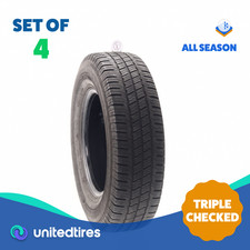 Set Of 4 Used Lt 22575r16 Michelin Agilis Crossclimate 115112r - 6.5-7.532 Set Of 4 Used Lt 22575r16 Michelin Agilis Crossclimate 115112r - 6.5-7.532