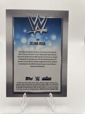 Zelina Vega 2026 Topps Chrome WWE X-Fractor #189 | eBay