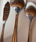 Oneida USA GALA / IMPULSE 2 Serving Pcs. 3 Dinner Spoons, Flatware Satin Sheen — photo 9