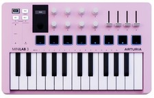 Arturia MiniLab 3 Rose Quartz 25-Key MIDI Mus...