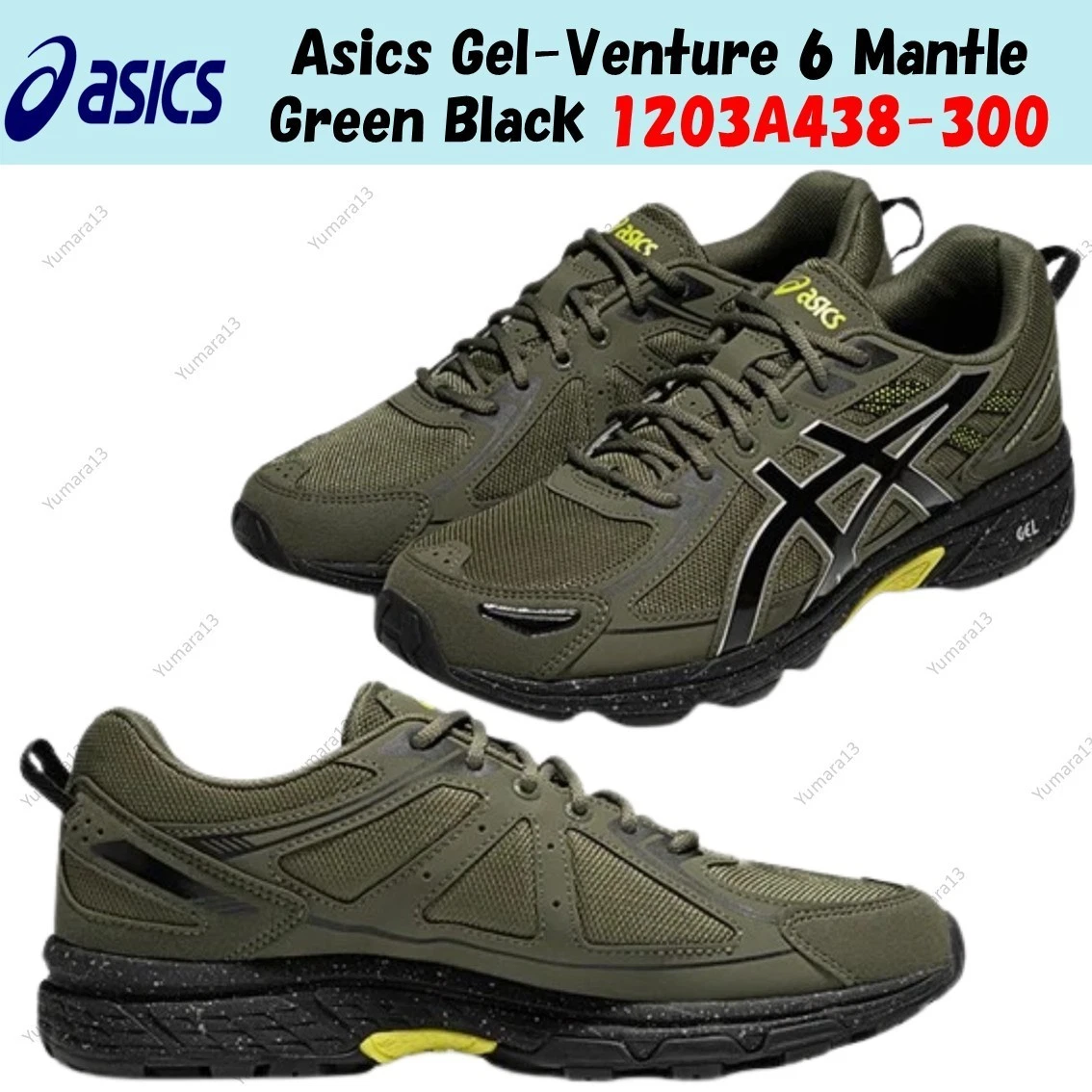 Asics Gel Venture 7 Mantle Green for sale | eBay