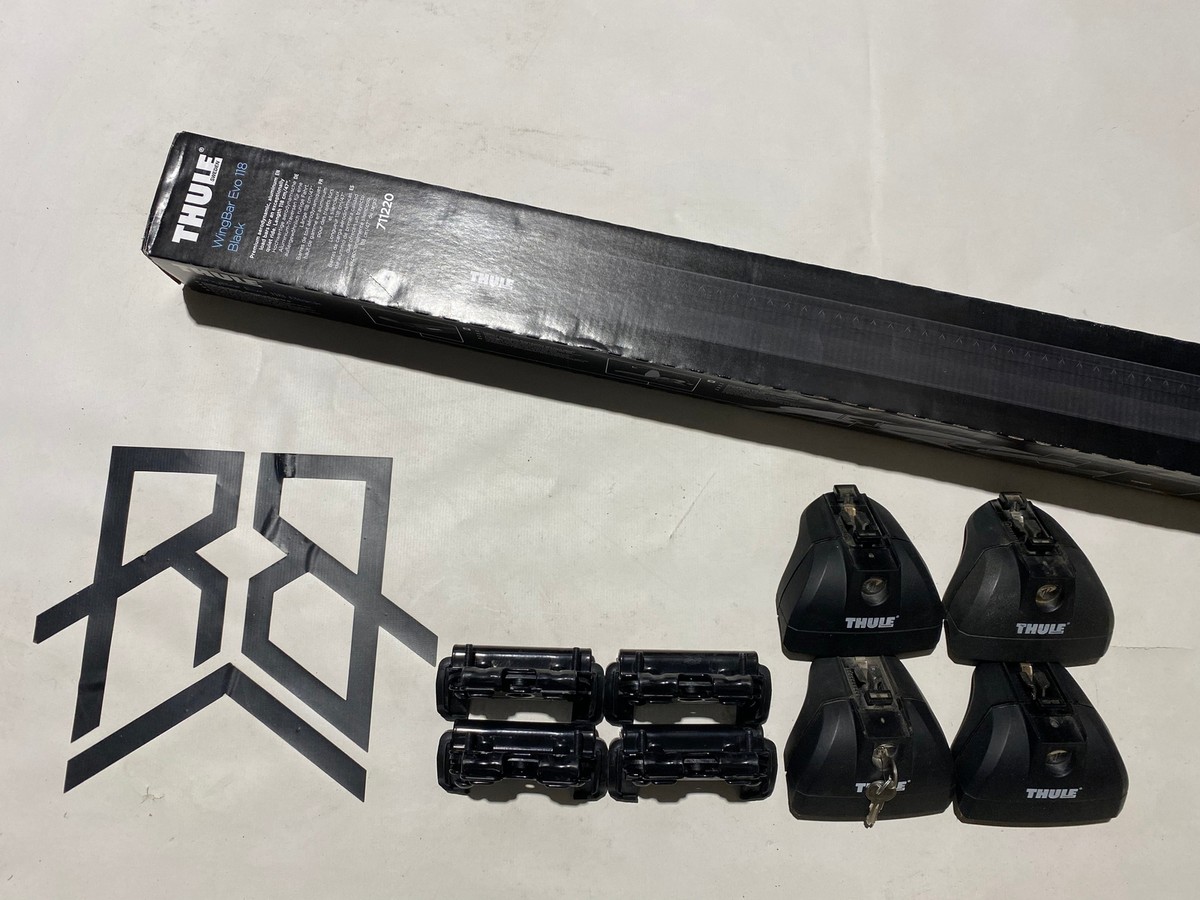 Thule Wingbar Evo Black set for BMW iX1 iX3 (4023 753 711320 - Main Image