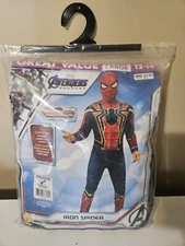 Marvel SPIDERMAN Avengers Endgame Iron Spider Man Costume child Large 12-14 NEW