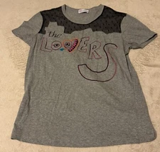 Red Valentino Love Tee Shirt Graphic Laggen Look Bojo Artsy Womens S