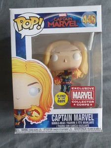 flying captain marvel funko pop