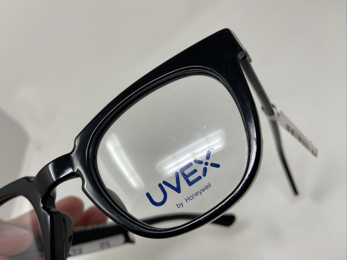 UVEX BY HONEYWELL EYEWEAR 70F 50/22/150 GLOSSY BLACK EYEGLASSES 