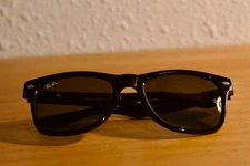 Used RayBan DADI-W-1 Mens Black Sunglasses Made in Italy 