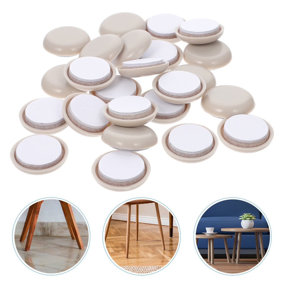 24 Pcs SelfStick Furniture Pads Table and Chair Floor Mat Rugs for eBay