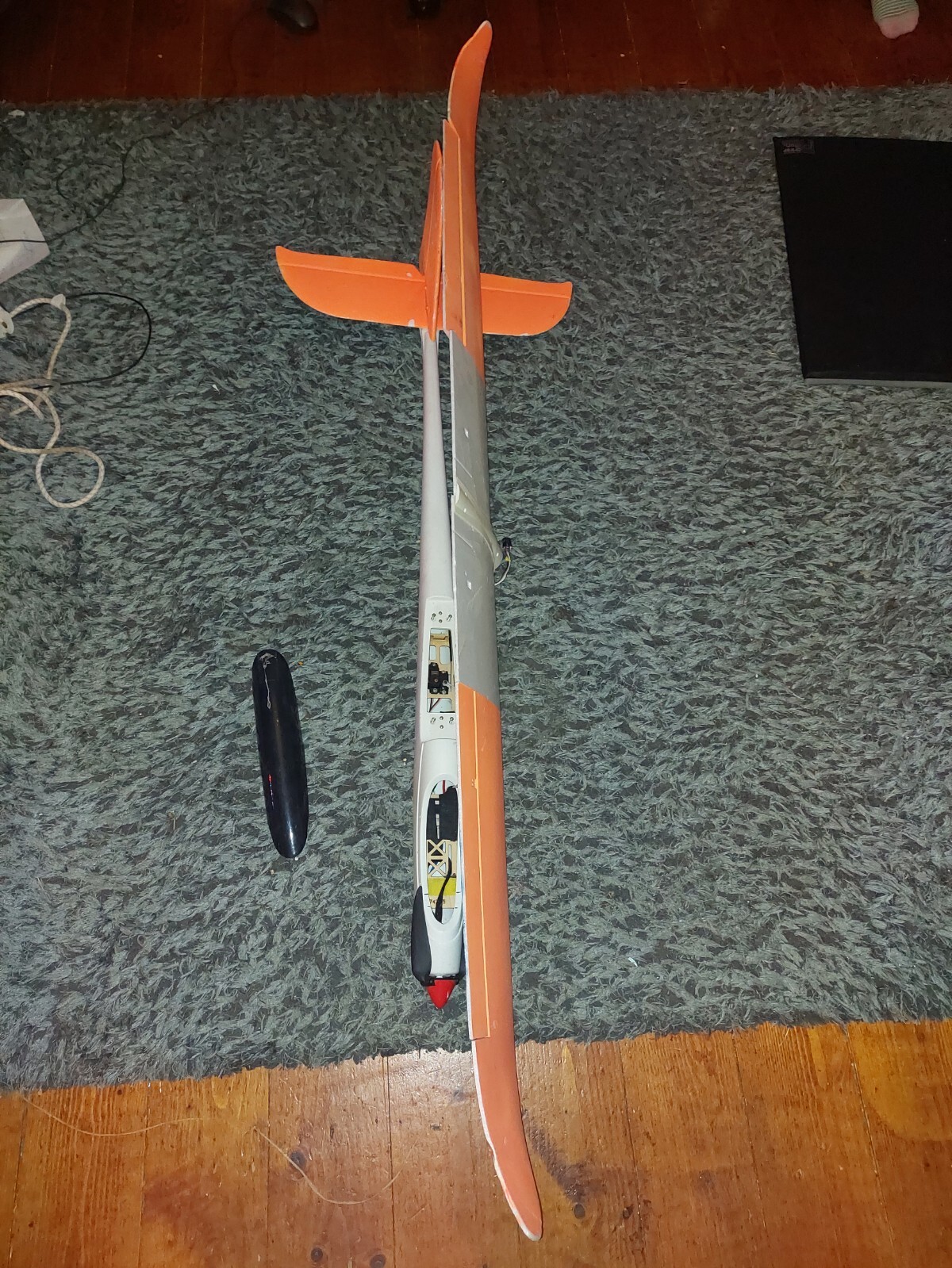 1.5m span electric glider 4 channel radio controlled eBay