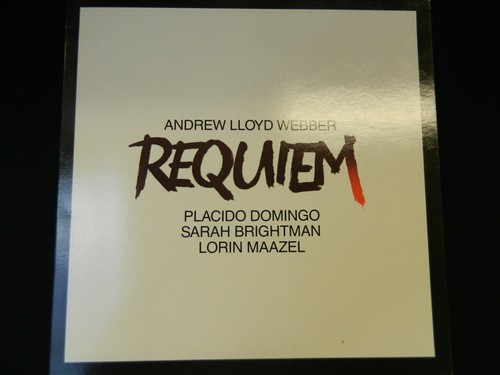 Andrew Lloyd Webber - Requiem - Gatefold LP Album Vinyl Schallplatte 1984 EX/EX ALW1