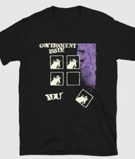 GOVERNMENT ISSUE YOU SHIRT, punk band t-shirt, cotton shirt TE5566