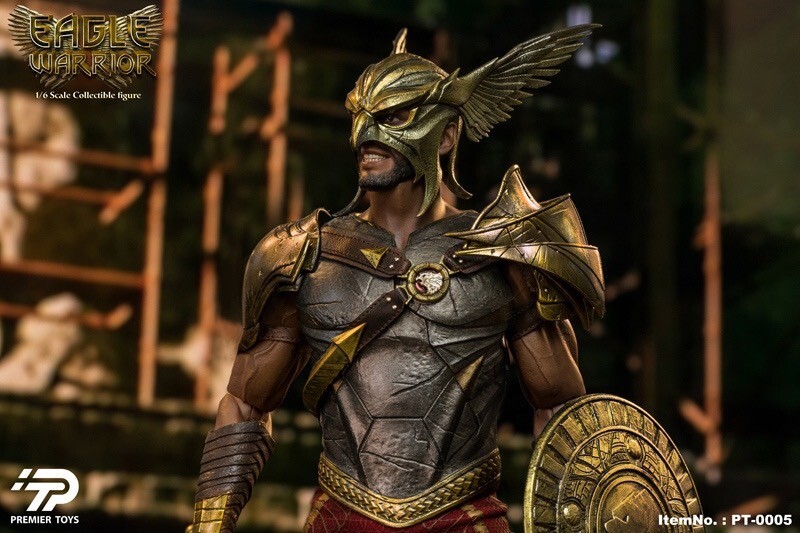 New Premier PT0005 1/6 Black Adam Hawkman 12
