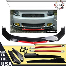 For Scion tc xb Front Bumper Lip Splitter Spoiler Body Kit Side-Skirt