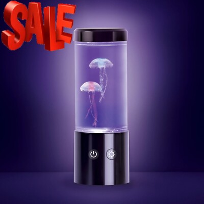 Merkury Innovations Jellyfish Lamp Motion & Multicolor Leds - Easy Mode Switchin