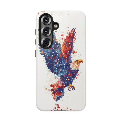 Bald Eagle USA Stars - Phone Ink Case for iPhone, Galaxy, Pixel - Picture 178 of 281