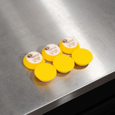 1.5'' Rupes iBrid Nano Pad Yellow Foam | 6 Pack | For 1'' Backing Plate