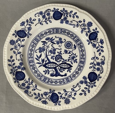 Kensington Staffordshire Ironstone 1 PIECE Delft Blue MADE IN ENGLAND 6.75 