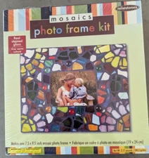Craft Project Creative Mosaic Photo Frame Kit - Milestones